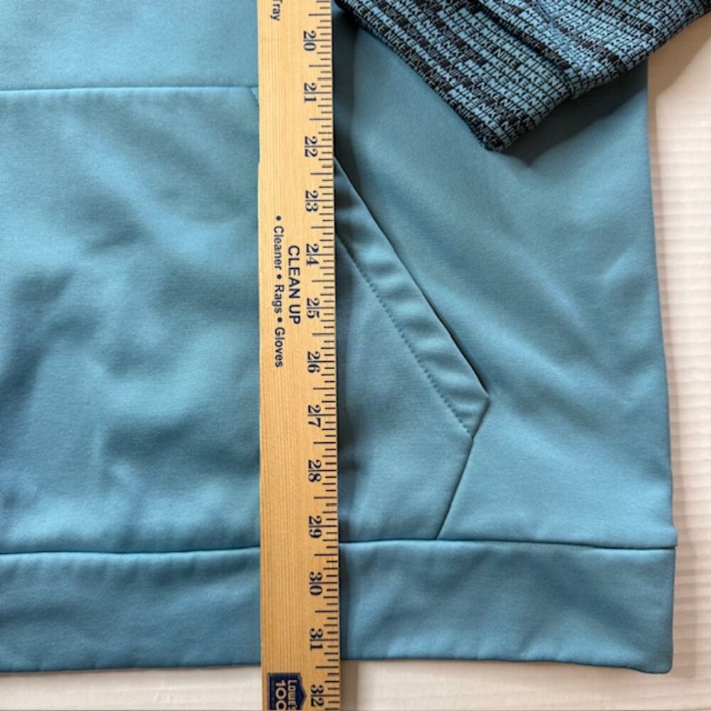 Nike Dri-FIT Fleece Pullover Hoodie Blue Pockets Men's Size XXLT - Picture 7 of 9